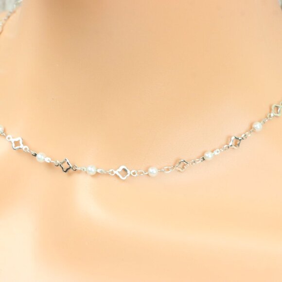 "Minimalist Necklace Chain, Elegant Jewelry for Women & Girls | MLCRC1006 - Picture 8 of 10